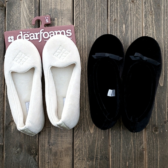 Isotoner & Dearfoam slippers NWT